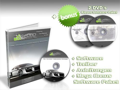 Großes Software Paket 1 x CD 2 x DVDs ca. 10 GB Daten