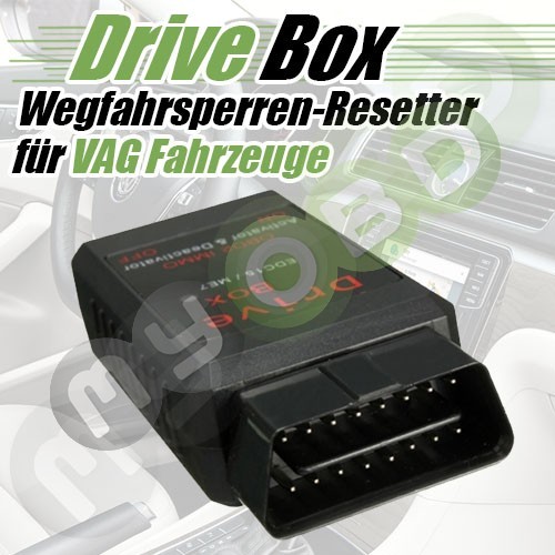 Drive Box OBD 2 für VW Audi Seat Skoda Immo WFS Wegfahrsperre