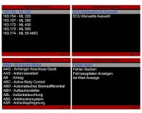 iCarsoft i980 Diagnose für Mercedes w203 w204 w211 w220 w221 uvm.