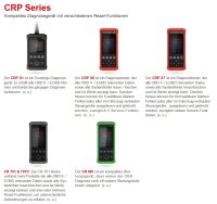 Launch CRP S5 CReader Professional für 5 ausgewählte KFZ Marken alle Steuergeräte + Servicefunktion