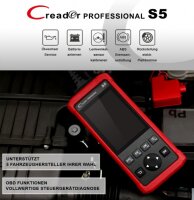 Launch CRP S5 CReader Professional für 5 ausgewählte KFZ Marken alle Steuergeräte + Servicefunktion