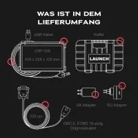Launch CRP 359 OBD2 Diagnosegerät alle Steuergeräte Tester + 31 Service Funktion