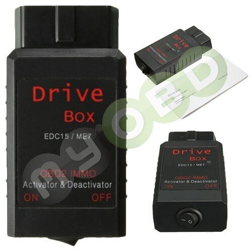 Drive Box OBD 2 für VW Audi Seat Skoda Immo WFS Wegfahrsperre Reset
