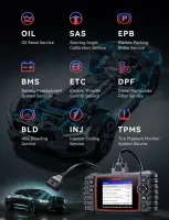 iCarsoft VOL V2 für Volvo SAAB Profi Diagnosegerät OBD Öl Service Diagnose, Fehler lesen löschen uvm