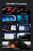 iCarsoft VOL V2 für Volvo SAAB Profi Diagnosegerät OBD Öl Service Diagnose, Fehler lesen löschen uvm