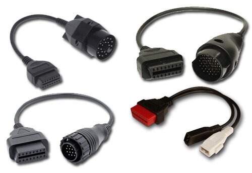 OBD-I Adapterset für VW Audi Seat Skoda BMW Mercedes Sprinter LT