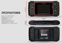 iCarsoft FA V2.0 für Alfa Romeo & Fiat Profi Diagnosegerät Diagnose ABS Airbag Service EPB  DPF uvm.