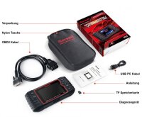 iCarsoft V3 für VAG VW Audi Seat Skoda Profi Diagnose Gerät Service ABS AIRBAG uvm.