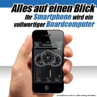 V-1 Mini OBD2 Bluetooth Adapter für Android, Smartphone & Tablets