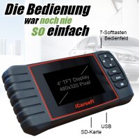iCarsoft TYT II für Toyota Lexus Scion  Profi Diagnosegerät OBD Diagnose ABS Service uvm.