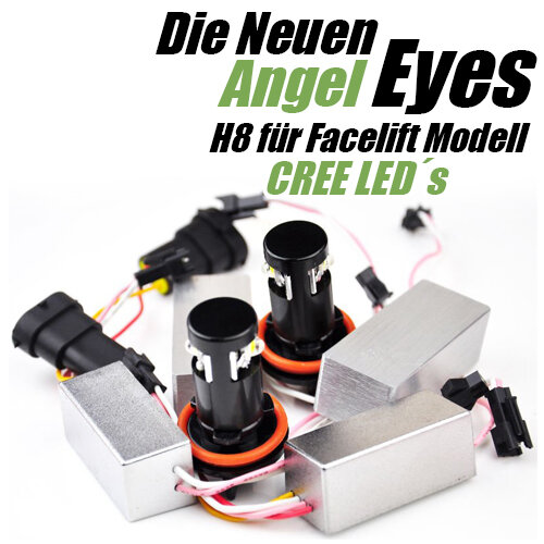 H8 LED Marker Standlichtringe Xenon Look für BMW E60 E87 E82 E92 E70