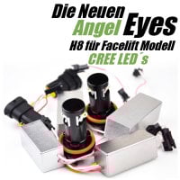H8 LED Marker Standlichtringe Xenon Look für BMW E60...