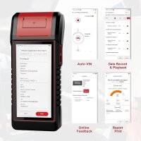 Original LAUNCH Europe X-431 Diagun EVO Profi Diagnosegerät + Batterie-Tester + Drucker + 2 Jahre Updates