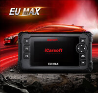 iCarsoft V3 EU Max für europäische PKW Profi Diagnose Gerät Fehler lesen löschen Service ABS AIRBAG