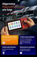 iCarsoft HD V4.0 Profi Diagnosegerät  LKW TRUCK Öl Service Diagnose ABS Airbag