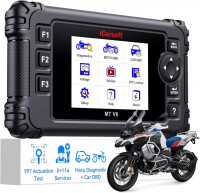 iCarsoft MT V6 für BMW Diagnosegerät für Motorräder OBD Scanner + alle Updates kostenlos