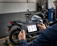 iCarsoft MT V6 für BMW Diagnosegerät für Motorräder OBD Scanner inkl. Adapter + Updates