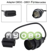 6er OBD-I Adapterset 2x2 für VW BMW Mercedes Sprinter/LT Fiat Opel