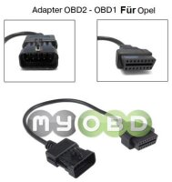 6er OBD-I Adapterset 2x2 für VW BMW Mercedes Sprinter/LT Fiat Opel