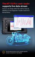 iCarsoft MT V6 Plus für 21 Motorrad Marken Motorrad Diagnosegerät