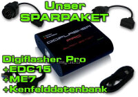 Sparpaket - Digiflasher Pro+  incl. EDC15 & ME7 Stecker
