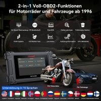 iCarsoft MT Pro Mini für 21 Motorrad Marken Diagnosegerät Service Reset Motor Getriebe ABS
