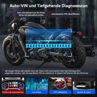 iCarsoft MT Pro Mini für 21 Motorrad Marken Diagnosegerät Service Reset Motor Getriebe ABS