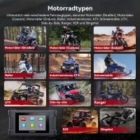 iCarsoft MT Pro Mini für 21 Motorrad Marken Diagnosegerät Service Reset Motor Getriebe ABS