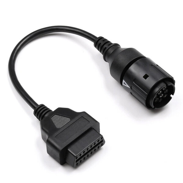 OBD-I Adapter für BMW Motorrad 10-Pin auf OBD-II (K-Lines + CAN-Bus)