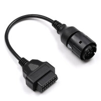 OBD-I Adapter für BMW Motorrad 10-Pin auf OBD-II...