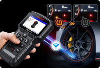 iCarsoft TPMS V800 Diagnosegerät + Reifendrucksensor Programmierung 315/433 MHz