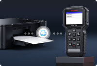 iCarsoft TPMS V800 Diagnosegerät + Reifendrucksensor Programmierung 315/433 MHz