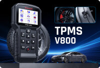 iCarsoft TPMS V800 Diagnosegerät + Reifendrucksensor Programmierung 315/433 MHz