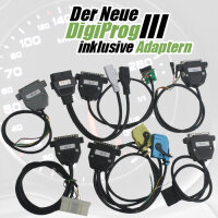 DigiProg III Tacho reparatur Laufleistung anpassen justieren KM