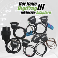 DigiProg III Tacho reparatur Laufleistung anpassen justieren KM