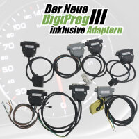 DigiProg III Tacho reparatur Laufleistung anpassen justieren KM