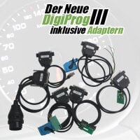 DigiProg III Tacho reparatur Laufleistung anpassen justieren KM