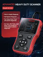 iCarsoft HD V3.0 Profi Diagnosegerät für LKW TRUCK Öl Service Diagnose ABS Airbag etc..