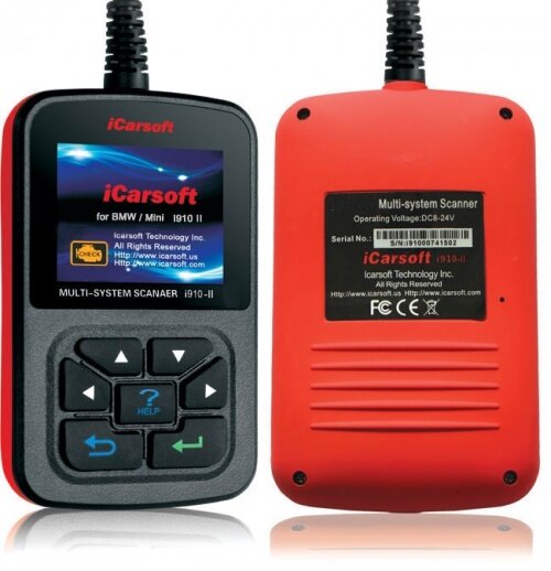 iCarsoft i910-II incl. Service Reset für BMW Mini Diagnose Fehler löschen
