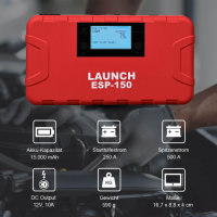Launch ESP-150 - Starthilfegerät - Batteriestartgerät mit interner 15A Batterie + Powerbank Funktion