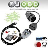 Für BMW Ediabas Inpa + OBD-I 20 Pin Adapter Diagnose Interface