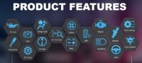 iCarsoft V3 für Opel & Vauxhall Profi Diagnose Gerät Fehler lesen löschen Service ABS AIRBAG uvm