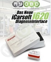 iCarsoft i620 OBD2 Bluetooth für Android, Smartphone & Tablets