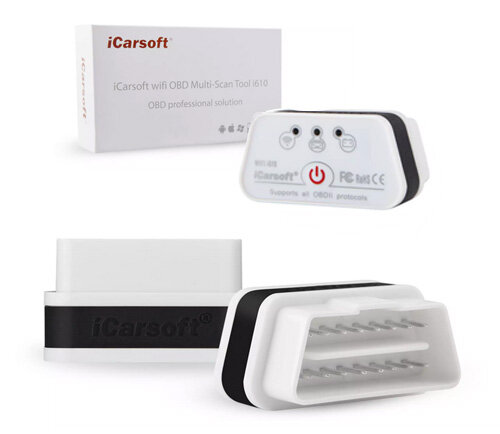 iCarsoft i610 OBD2 Wifi für Apple Android Smartphone & Tablets