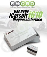 iCarsoft i610 OBD2 Wifi für Apple Android Smartphone & Tablets